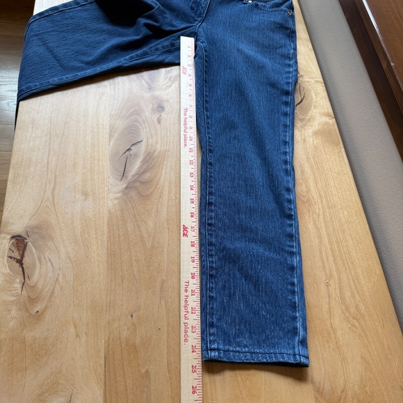 J MCLAUGHLIN LEXI DENIM JEANS TAPERED LEG COTTON STRETCH CASUAL CHIC COASTAL 6 - Picture 8 of 11